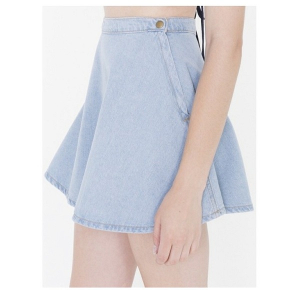 American Apparel Denim Skirt - Picture 1 of 6